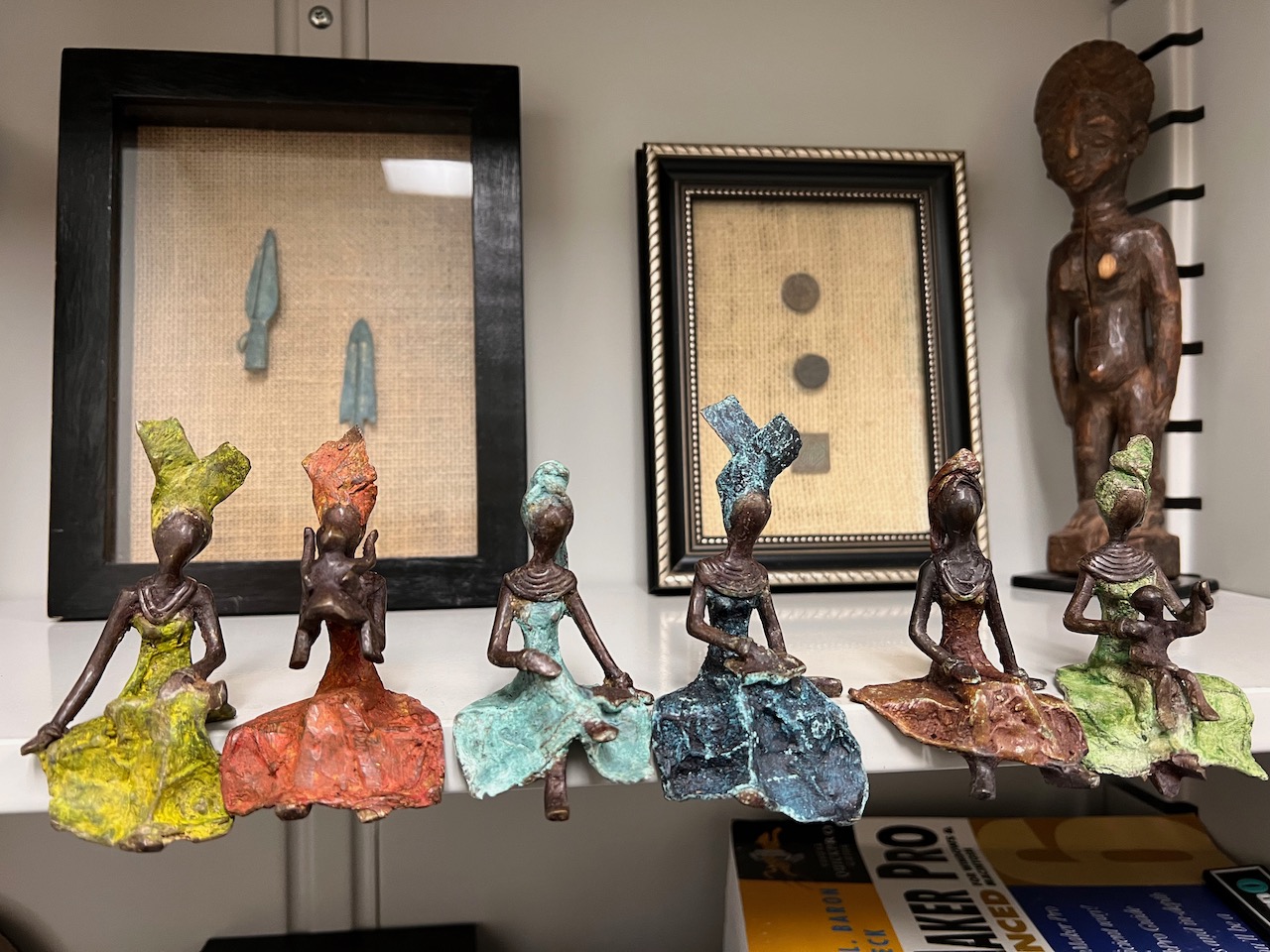 Empowered Little Women - Bronze Statuettes: Created by Amadou B